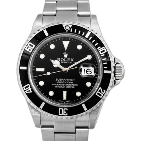 rolex submariner 16610 durchmesser hörner|Rolex 16610 price chart.